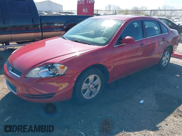 2008 Chevrolet Impala LT with VIN 2G1WT55K581251713, listed as a IAAI auction lot 42031567 with 352,640 mi miles and . Bid and sale history available at DreamBid. Image 2.