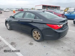 2011 Hyundai Sonata GLS with VIN 5NPEB4AC1BH232564, listed as a IAAI auction lot 42172923 with 162,851 mi miles and . Bid and sale history available at carsss.com. Image 3.