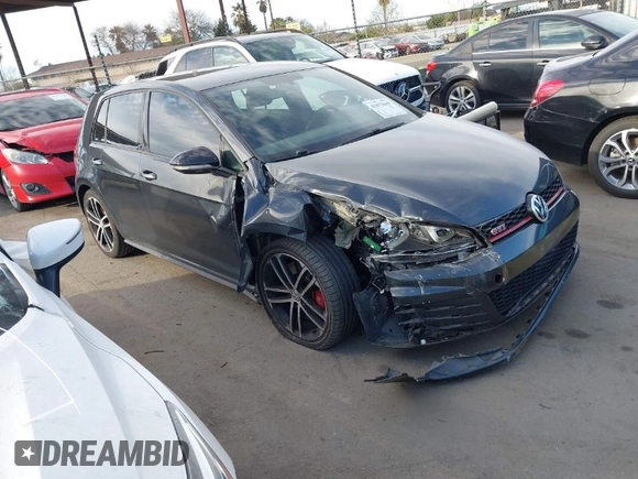 2017 Volkswagen GTI S z VIN 3VW547AU2HM023421, wystawiony jako IAAI lot #41673669 z przebiegiem 91 094 mil mil oraz . Historia ofert i sprzedaży dostępna na DreamBid. Obrazek 1.