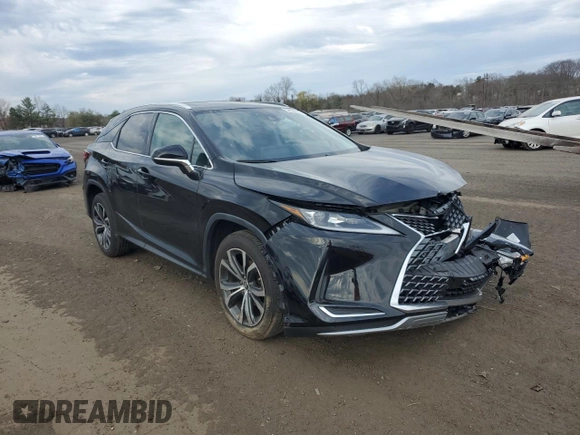 2021 Lexus RX with VIN 2T2HZMDA5MC259352, listed as a Copart auction lot 52934495 with 46,844 mi miles and Salvage Title. Bid and sale history available at carsss.com. Image 4.