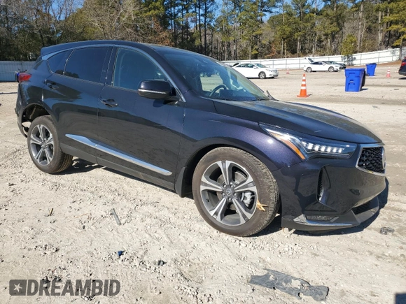 2024 Acura RDX Advance with VIN 5J8TC2H77RL029011, listed as a Copart auction lot 88343075 with 4,507 mi miles and Salvage title. Bid and sale history available at DreamBid. Image 4.