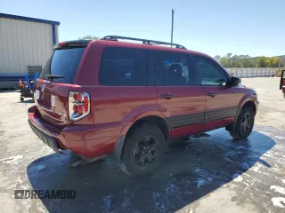 2005 Honda Pilot LX z VIN 2HKYF18115H559023, wystawiony jako Copart lot #49797835 z przebiegiem 206 339 mil mil oraz Szkoda całkowita • Salvage title. Historia ofert i sprzedaży dostępna na DreamBid. Obrazek 3.
