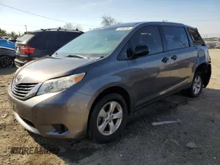 2012 Toyota Sienna with VIN 5TDZK3DC6CS180125, listed as a Copart auction lot 49168735 with 177,951 mi miles and Salvage title. Bid and sale history available at DreamBid. Image 1.