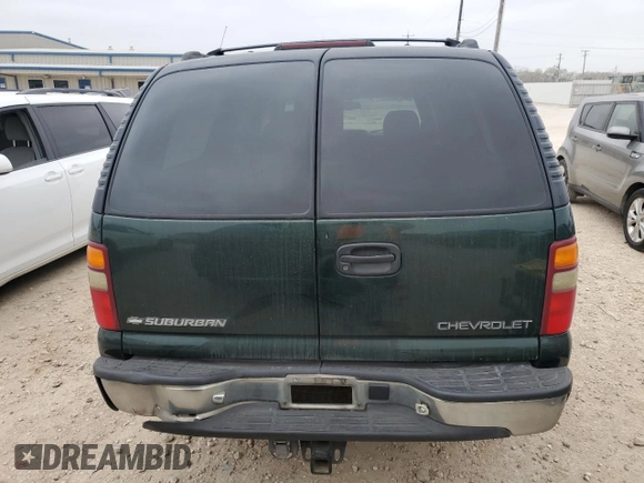 2001 Chevrolet Suburban LT with VIN 3GNEC16T21G132511, listed as a Copart auction lot 41382775 with 251,213 mi miles and Salvage Title. Bid and sale history available at carsss.com. Image 6.