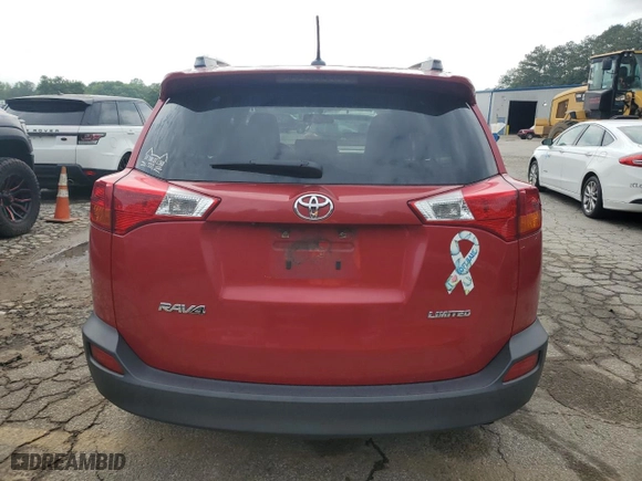 2015 Toyota RAV4 Limited with VIN JTMYFREV3FD050094, listed as a Copart auction lot 54525875 with 427,795 mi miles and Clean Title. Bid and sale history available at carsss.com. Image 6.