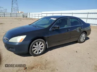 2007 Honda Accord LX z VIN 1HGCM56457A225416, wystawiony jako Copart lot #52151795 z przebiegiem 201 787 mil mil oraz Szkoda całkowita • Salvage title. Historia ofert i sprzedaży dostępna na DreamBid. Obrazek 1.