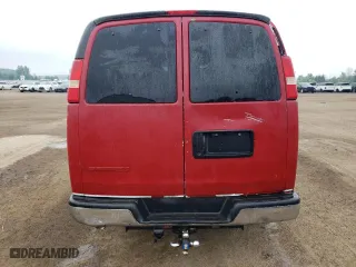 2008 Chevrolet Express Passenger with VIN 1GAHG39K081233539, listed as a Copart auction lot 65804374 with 407,232 mi miles and Salvage Title. Bid and sale history available at carsss.com. Image 6.