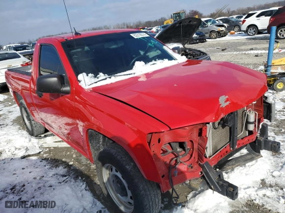 2012 Chevrolet Colorado Work Truck with VIN 1GCCSBFE9C8120116, listed as a Copart auction lot 82218514 with 78,667 mi miles and Salvage Title. Bid and sale history available at carsss.com. Image 4.