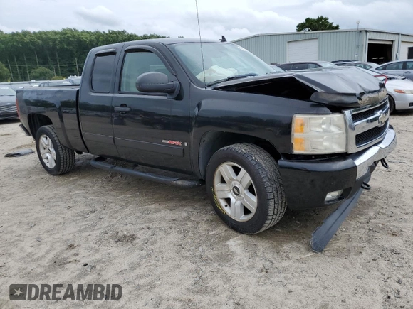 2007 Chevrolet Silverado 1500 LT w/2LT with VIN 2GCEC19Y971627161, listed as a Copart auction lot 66328614 with 178,177 mi miles and Salvage Title. Bid and sale history available at carsss.com. Image 4.