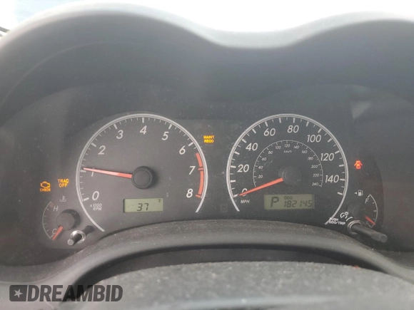 2013 Toyota Corolla L with VIN 2T1BU4EE4DC041641, listed as a Copart auction lot 49964055 with 182,145 mi miles and Salvage Title. Bid and sale history available at DreamBid. Image 9.