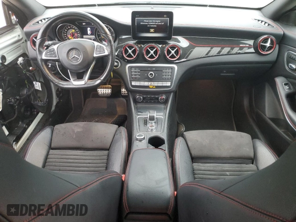 2018 Mercedes-Benz CLA with VIN WDDSJ5CB7JN618278, listed as a Copart auction lot 88866695 with 45,312 mi miles and Salvage Title. Bid and sale history available at carsss.com. Image 8.