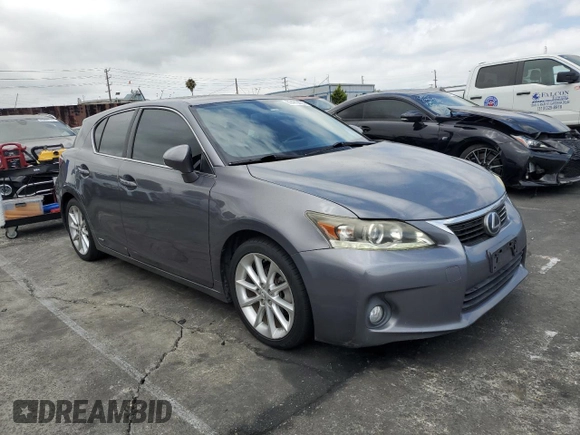 2013 Lexus CT 200h with VIN JTHKD5BH2D2159107, listed as a Copart auction lot 65473425 with 189,356 mi miles and Clean title. Bid and sale history available at DreamBid. Image 4.