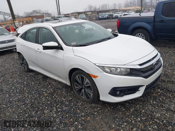 2017 Honda Civic Sedan EX-L with VIN 2HGFC1F74HH648624, listed as a IAAI auction lot 41556540 with 79,147 mi miles. Bid and sale history available at carsss.com. Image 1.
