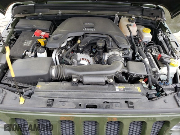 2021 Jeep Wrangler Unlimited Sport S с VIN 1C4HJXDG0MW687032, выставлен на аукционе Copart как лот 52653385 с пробегом 45 642 миль миль и Списание • Salvage title. История ставок и продаж доступна на DreamBid. Изображение 12.