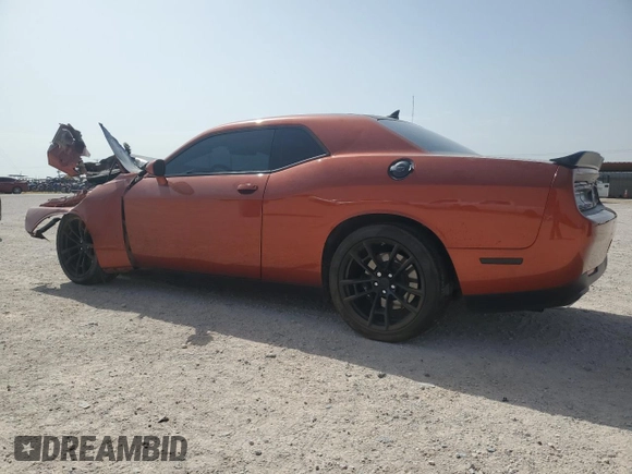 2022 Dodge Challenger R/T Scat Pack z VIN 2C3CDZFJ8NH109304, wystawiony jako Copart lot #54798825 z przebiegiem 23 845 mil mil oraz Szkoda całkowita • Salvage title. Historia ofert i sprzedaży dostępna na DreamBid. Obrazek 2.