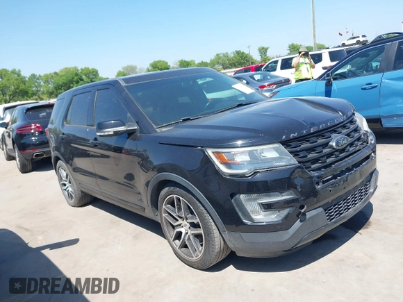 2017 Ford Explorer Sport with VIN 1FM5K8GT4HGB05945, listed as a IAAI auction lot 41860853 with 136,318 mi miles and . Bid and sale history available at carsss.com. Image 13.