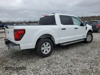 2024 Ford F-150 with VIN 1FTFW1FD4RFB40135, listed as a Copart auction lot 51074655 with Not provided miles and Salvage title. Bid and sale history available at DreamBid. Image 3.