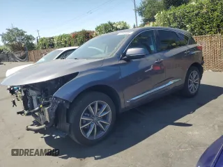 2021 Acura RDX Technology with VIN 5J8TC1H56ML012167, listed as a Copart auction lot 62325985 with 24,465 mi miles and Salvage title. Bid and sale history available at DreamBid. Image 1.