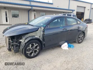 2019 Kia Forte LXS with VIN 3KPF24AD6KE120411, listed as a Copart auction lot 57106205 with 115,762 mi miles and Salvage title. Bid and sale history available at DreamBid. Image 1.