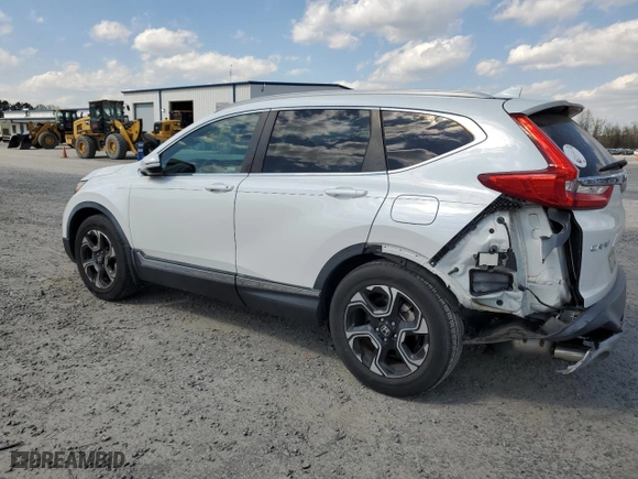 2019 Honda CR-V Touring with VIN 2HKRW1H90KH505007, listed as a Copart auction lot 50514255 with 15,268 mi miles and Salvage Title. Bid and sale history available at carsss.com. Image 2.