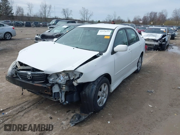 2008 Toyota Corolla CE with VIN 2T1BR32E98C918694, listed as a IAAI auction lot 41978223 with 194,446 mi miles and . Bid and sale history available at DreamBid. Image 18.