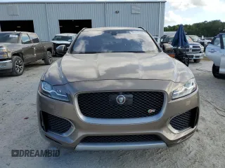 2017 Jaguar F-Pace S with VIN SADCM2BV3HA497710, listed as a Copart auction lot 53734735 with 61,303 mi miles and Clean Title. Bid and sale history available at DreamBid. Image 5.