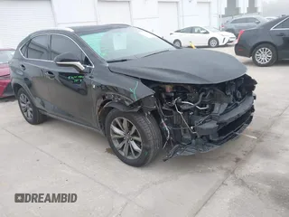 2015 Lexus NX 200t with VIN JTJYARBZ8F2017641, listed as a IAAI auction lot 41486580 with 118,247 mi miles. Bid and sale history available at carsss.com. Image 1.