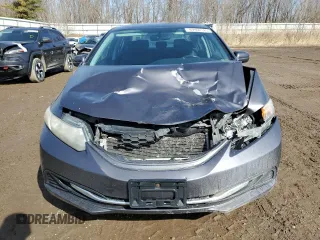 2015 Honda Civic Sedan LX with VIN 19XFB2F57FE105119, listed as a Copart auction lot 49990185 with 174,376 mi miles and Clean Title. Bid and sale history available at carsss.com. Image 5.