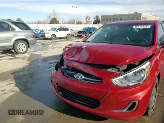 2017 Hyundai Accent SE with VIN KMHCT5AE2HU363427, listed as a Copart auction lot 48411935 with 75,274 mi miles and Salvage Title. Bid and sale history available at DreamBid. Image 14.