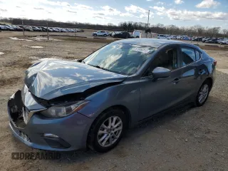 2014 Mazda 3 i Touring with VIN JM1BM1V75E1170445, listed as a Copart auction lot 87006314 with 137,436 mi miles and Salvage Title. Bid and sale history available at DreamBid. Image 1.