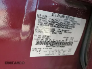 2008 Ford Taurus SEL with VIN 1FAHP24W98G165885, listed as a Copart auction lot 61210754 with 180,640 mi miles and Salvage Title. Bid and sale history available at carsss.com. Image 12.