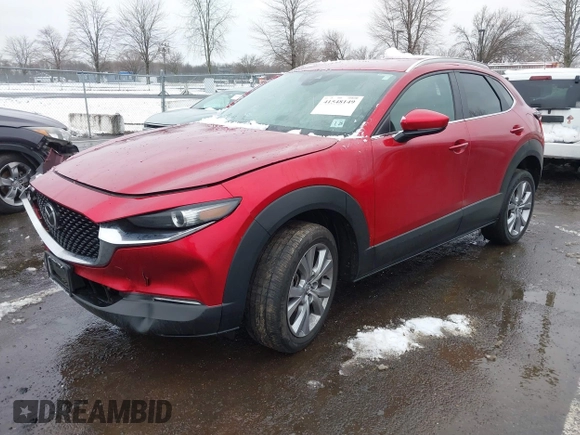 2023 Mazda CX-30 S Carbon Edition with VIN 3MVDMBCM5PM518787, listed as a IAAI auction lot 41548149 with 29,807 mi miles and . Bid and sale history available at carsss.com. Image 2.
