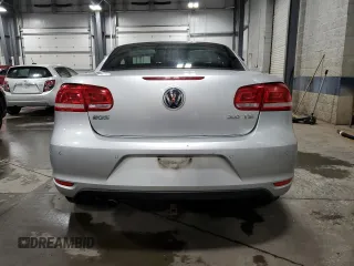 2012 Volkswagen Eos Lux with VIN WVWFW7AH4CV000578, listed as a Copart auction lot 50328825 with 138,476 mi miles and Salvage Title. Bid and sale history available at DreamBid. Image 6.