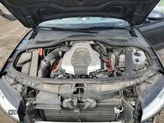 2017 Audi A8 L with VIN WAU44AFD5HN007950, listed as a Copart auction lot 51775815 with 95,633 mi miles and Salvage Title. Bid and sale history available at carsss.com. Image 12.