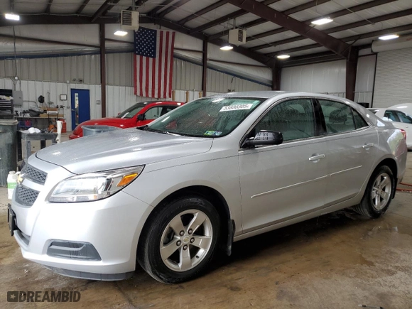 2013 Chevrolet Malibu LS with VIN 1G11B5SA9DF235431, listed as a Copart auction lot 53880305 with 28,366 mi miles and Salvage Title. Bid and sale history available at carsss.com. Image 1.