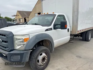 2014 Ford F-550 XL с VIN 1FDUF5GY4EEA87240, выставлен на аукционе Copart как лот 59899495 с пробегом 195 557 миль миль и Чистый • Clean title. История ставок и продаж доступна на DreamBid. Изображение 2.