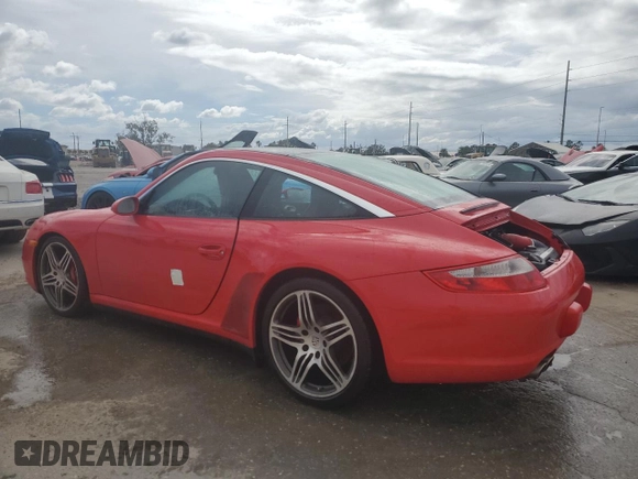 2008 Porsche 911 4S with VIN WP0BB29998S755213, listed as a Copart auction lot 73785564 with Not Provided miles and Salvage Title. Bid and sale history available at carsss.com. Image 2.