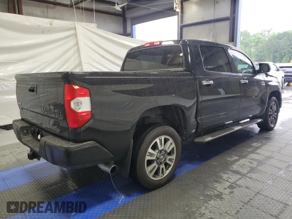 2018 Toyota Tundra SR5 with VIN 5TFAW5F16JX748325, listed as a Copart auction lot 58472055 with 140,830 mi miles and Salvage title. Bid and sale history available at DreamBid. Image 3.