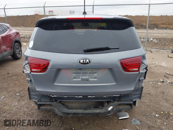 2020 Kia Sorento LX with VIN 5XYPG4A39LG688184, listed as a IAAI auction lot 41539132 with 44,763 mi miles. Bid and sale history available at carsss.com. Image 17.