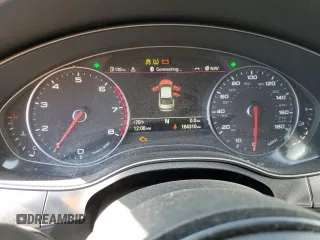 2012 Audi A6 Premium Plus with VIN WAUDFAFC3CN147618, listed as a Copart auction lot 57061605 with 164,310 mi miles and Clean title. Bid and sale history available at DreamBid. Image 9.