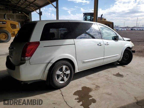 2008 Nissan Quest with VIN 5N1BV28U78N105447, listed as a Copart auction lot 69270434 with 241,697 mi miles and Salvage Title. Bid and sale history available at carsss.com. Image 3.