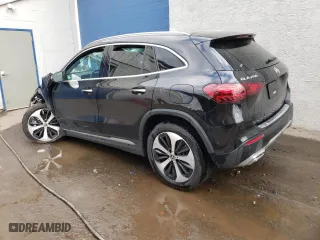 2025 Mercedes-Benz GLA with VIN W1N4N4GB5SJ634850, listed as a Copart auction lot 70329794 with 3,312 mi miles and Salvage Title. Bid and sale history available at carsss.com. Image 2.