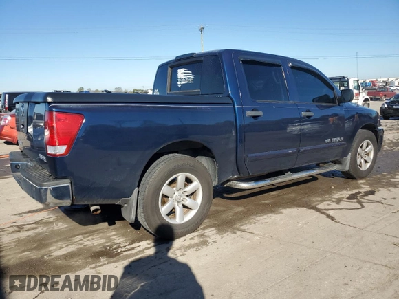 2008 Nissan Titan SE with VIN 1N6BA07D48N317693, listed as a Copart auction lot 76758714 with 126,977 mi miles and Non Repairable. Bid and sale history available at carsss.com. Image 3.