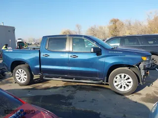 2021 Chevrolet Silverado 1500 Custom with VIN 3GCPYBEK9MG341735, listed as a IAAI auction lot 41037949 with 69,936 mi miles. Bid and sale history available at carsss.com. Image 14.