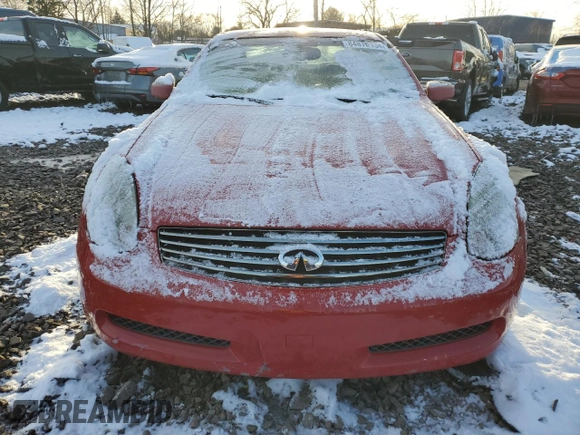 2005 Infiniti G35 Coupe with VIN JNKCV54E35M409366, listed as a Copart auction lot 84870134 with 100,828 mi miles and Salvage Title. Bid and sale history available at carsss.com. Image 5.