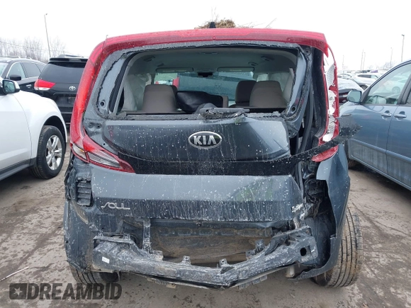 2020 Kia Soul LX with VIN KNDJ23AU9L7041630, listed as a IAAI auction lot 41528216 with 1 mi miles. Bid and sale history available at carsss.com. Image 17.