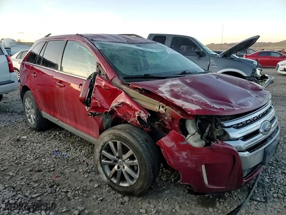 2013 Ford Edge Limited with VIN 2FMDK4KC3DBB38917, listed as a Copart auction lot 85349324 with 172,814 mi miles and Salvage Title. Bid and sale history available at carsss.com. Image 12.