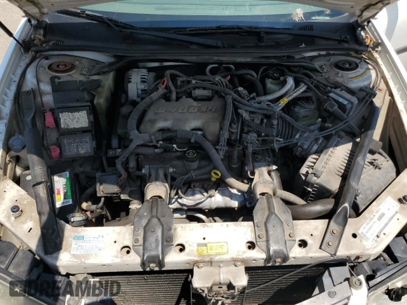 2000 Chevrolet Impala with VIN 2G1WF55EXY9111918, listed as a Copart auction lot 62153055 with 163,841 mi miles and Salvage title. Bid and sale history available at DreamBid. Image 11.