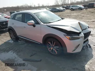 2016 Mazda CX-3 Grand Touring with VIN JM1DKFD76G0134205, listed as a IAAI auction lot 41661904 with 190,368 mi miles. Bid and sale history available at carsss.com. Image 1.