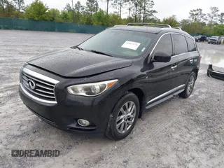2015 Infiniti QX60 with VIN 5N1AL0MNXFC521070, listed as a IAAI auction lot 41967376 with 186,781 mi miles. Bid and sale history available at carsss.com. Image 18.